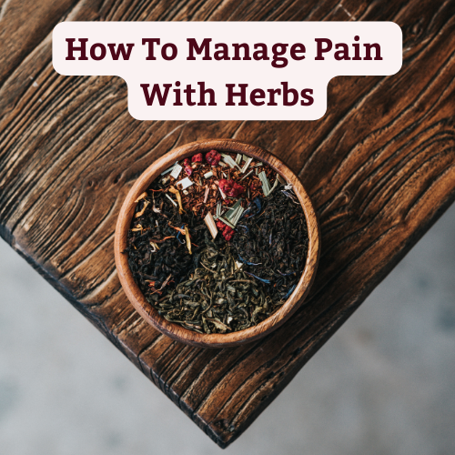 dried herbs in a bowl