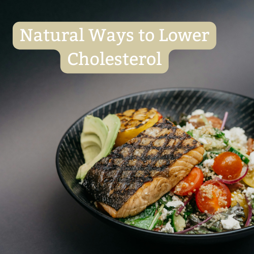 Featured Baldwin blog post image, black bowl with a healthy fish salad