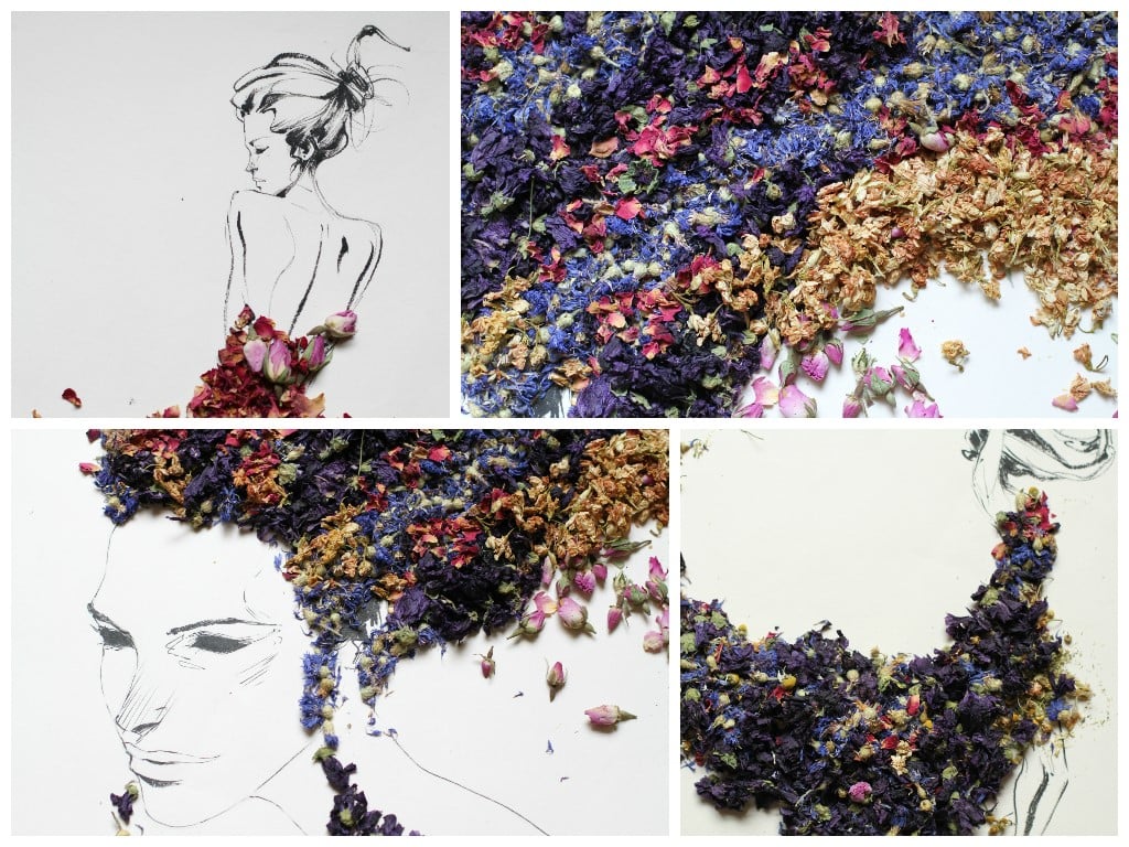 How we made the Herb Relaxation Art