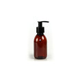 Plastic Amber (PET) Bottles with Pump Tops 150ml