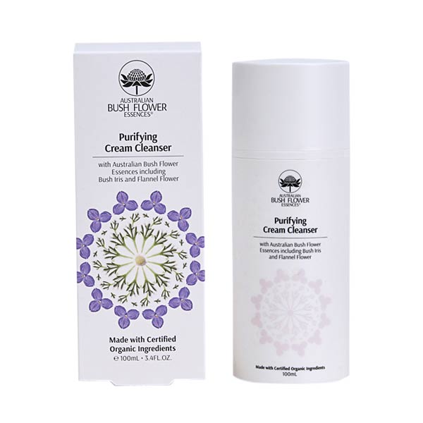 Australian Bush Flower Essences Organic Purifying Cream Cleanser 100ml