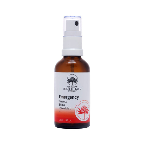 Australian Bush Flower Essences Organic Emergency Mist 50ml