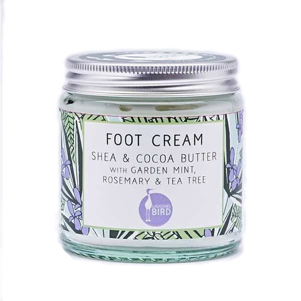 Laughing Bird Shea Butter Foot Cream With Mint, Rosemary & Tea Tree