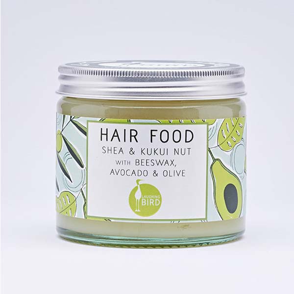 Laughing Bird Shea & Kukui Nut Hair Food (with Avocado, Olive & Beeswax) 250ml