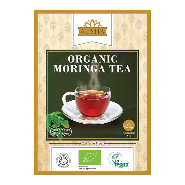 Ausha Organic Moringa Herbal Infusion 20 bag