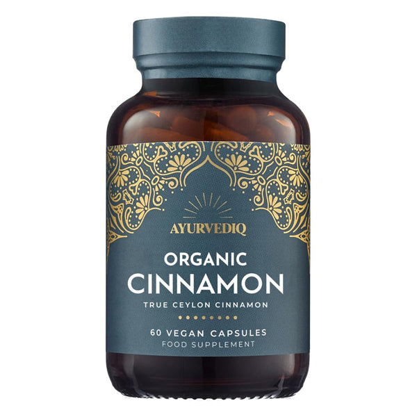 Ayurvediq Wellness Organic Ceylon Cinnamon 60 caps