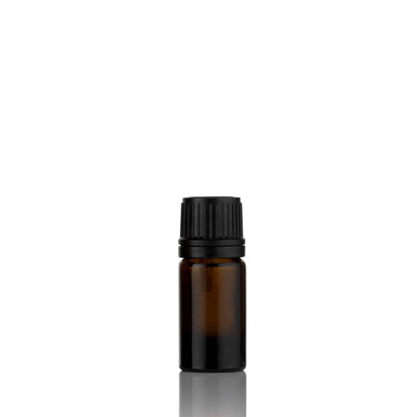 Alpha Glass Bottles with Standard Plug Inserts 5ml