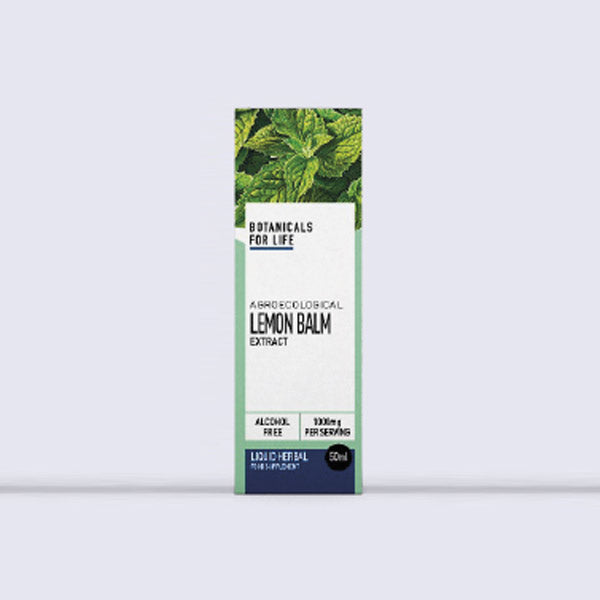Botanicals for Life Agroecological Lemon Balm Extract 50ml
