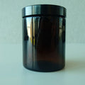 Amber Glass Wide Mouth Jars 180ml
