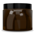Wide Mouth Jar Amber 500ml