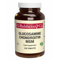 Baldwins Glucosamine Chondroitin & Msm 120 Tablets