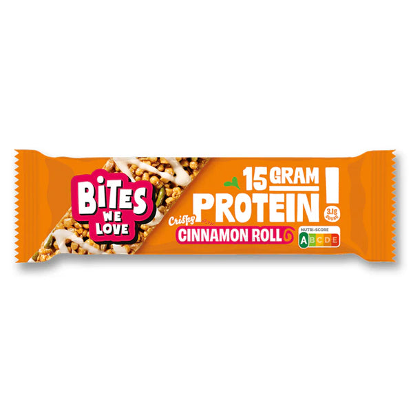 Bites We Love Cinnamon Chewy Oat Bar 30g