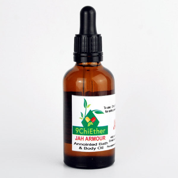 9ChiEther Jah Armour Annointed Bath and Body Oil