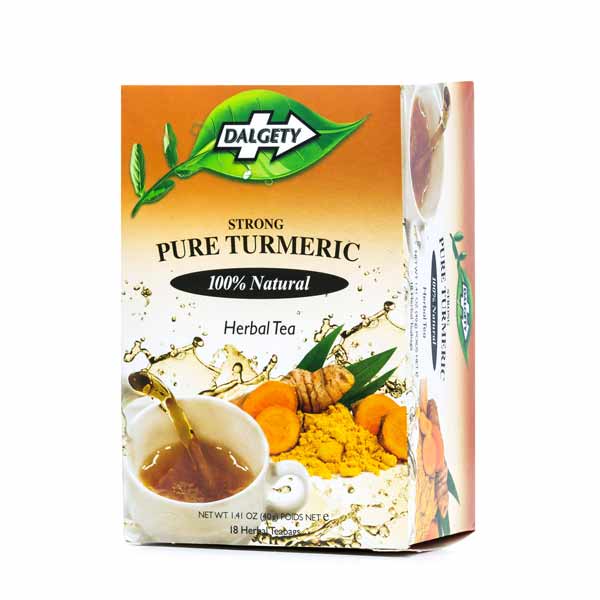 Dalgety Strong Pure Turmeric 18 Tea Bags
