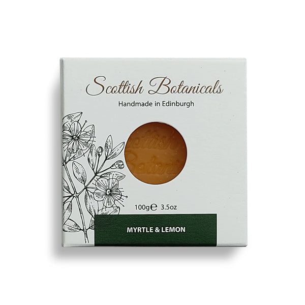 Scottish Botanicals Myrtle & Lemon Soap 100g