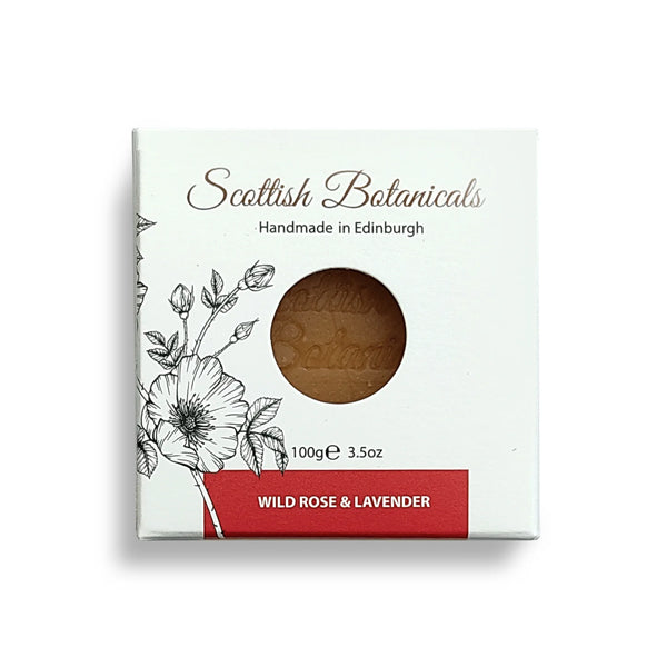 Scottish Botanicals Wild Rose & Lavender Soap 100g