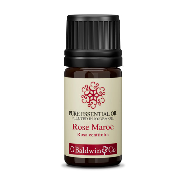 Baldwins Pure Essential Oil Of Rose (maroc) (rosa Centifolia) Diluted In Jojoba Oil