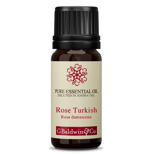 Baldwins Pure Essential Oil Of Rose (rosa Damascena) Otto Diluted In Jojoba Oil