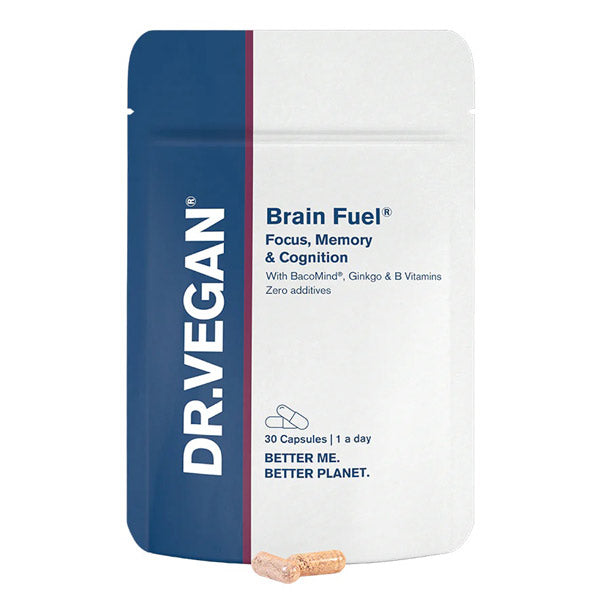 Dr. Vegan Brain Fuel Focus, Memory & Cognition 30 capsules