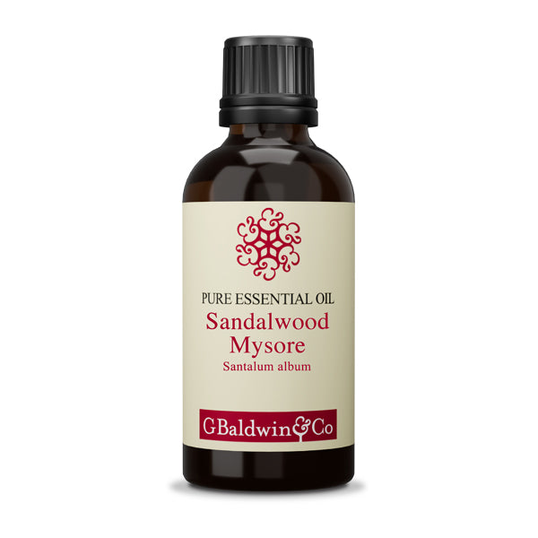 Baldwins Sandalwood Mysore (Santalum album) Essential Oil