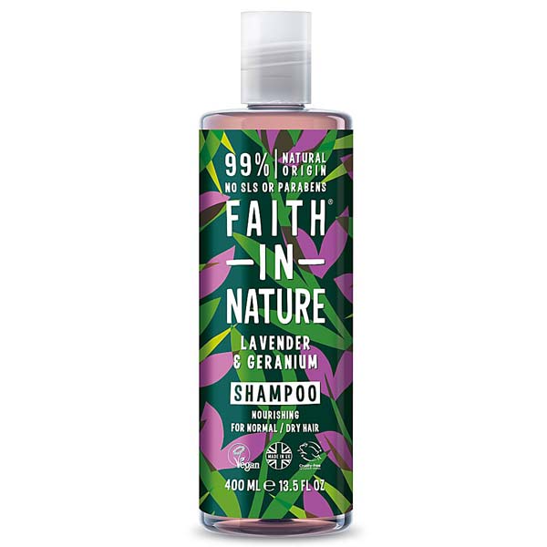 Faith In Nature Lavender And Geranium Shampoo 400ml