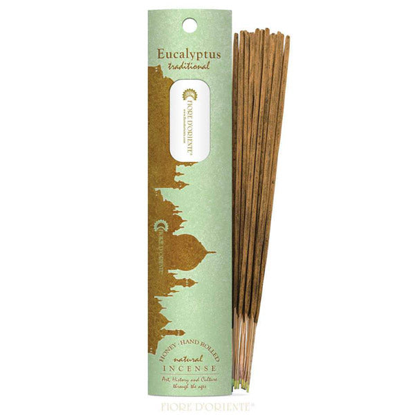Fiore D'Oriente Natural Incense Eucalyptus 10 sticks