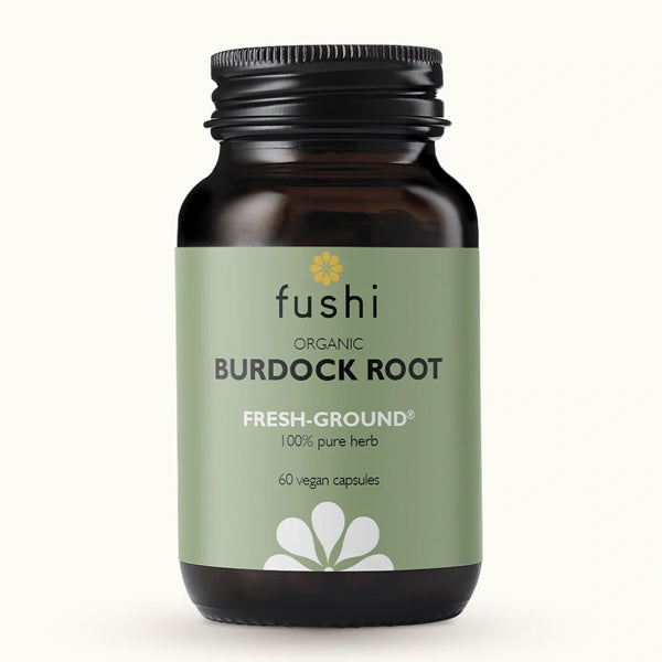 Fushi Organic Wholefood Burdock Root 60 Vegetarian Capsules
