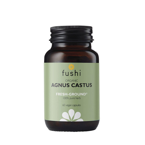 Fushi Organic Fresh Ground Chaste Tree (Agnus Castus) 60 Vegetarian Capsules