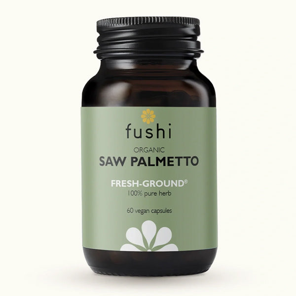 Fushi Wholefood Organic Saw Palmetto 60 Vegetarian Capsules