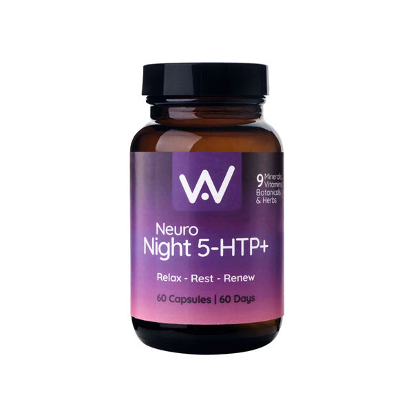 Well Actually Neuro Night Complex 5-HTP+ 60 Vegan Capsules