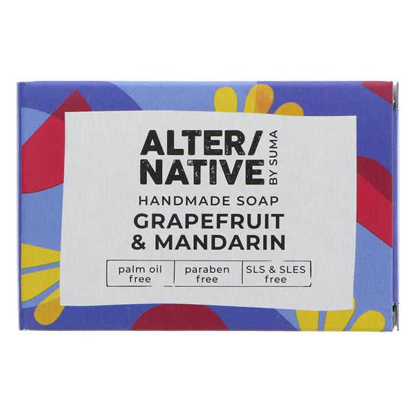 Alter/Native by Suma Grapefruit & Mandarin Soap 95g