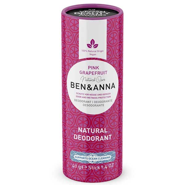 Ben & Anna Natural Pink Grapefruit Deodorant 40g