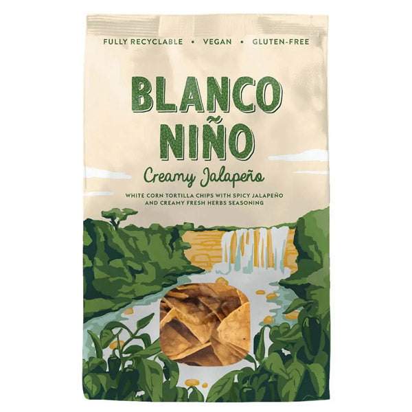 Blanco Nino Creamy Jalapeno Tortilla Chips 170g
