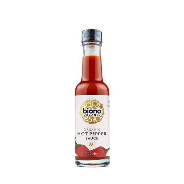 Biona Organic Hot Pepper Sauce 140ml