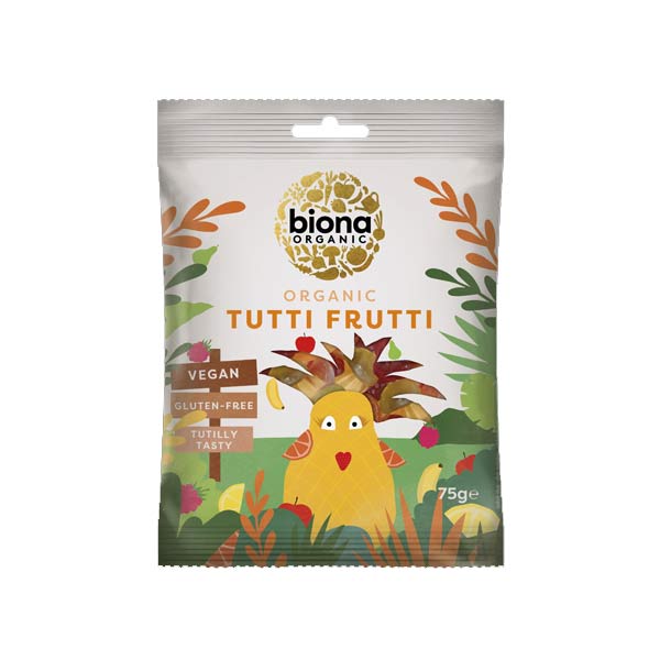 Biona Organic Tutti Frutti Gums 75g