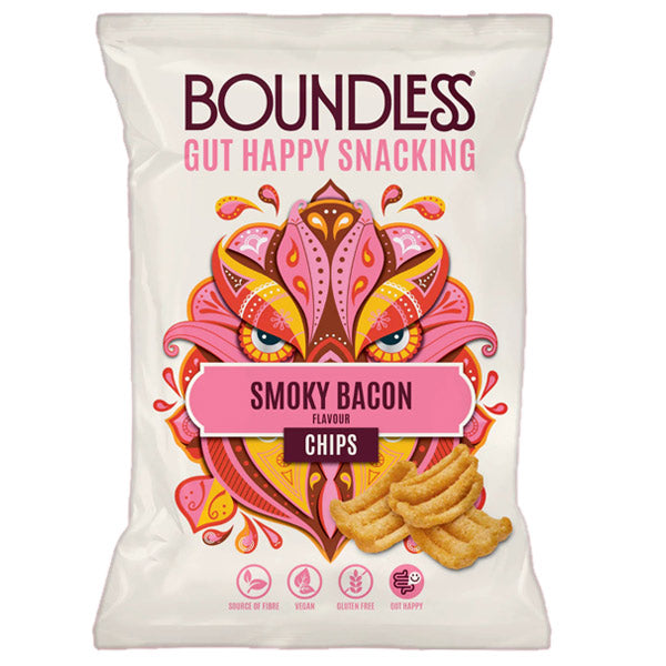 Boundless Smoky Bacon Flavour Chips 80g