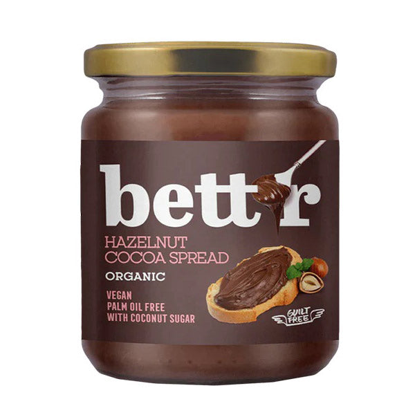 Bttr Hazelnut & Cocoa Spread 250g