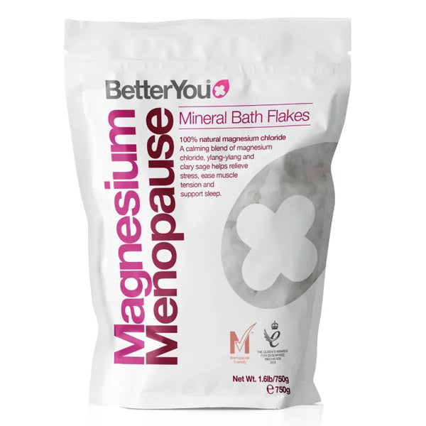 Better You Magnesium Menopause Mineral Bath Flakes 750g