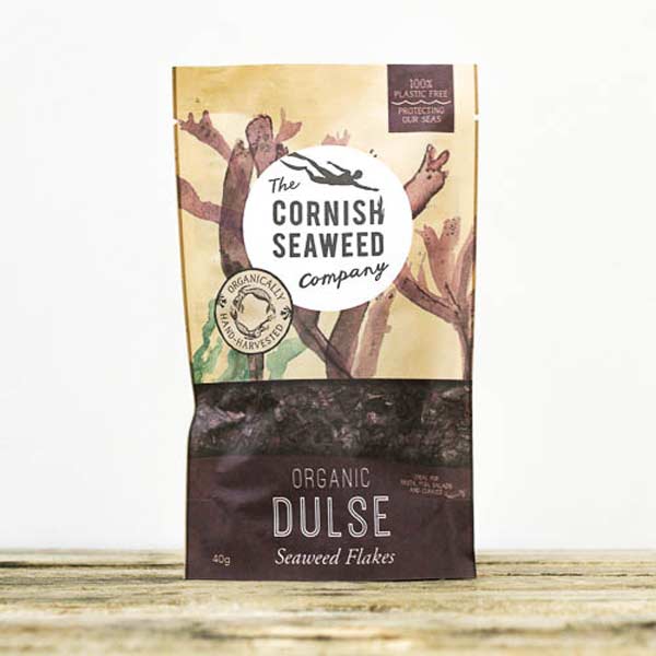 The Cornish Seaweed Company Organic Dulse Seaweed Flakes 40g