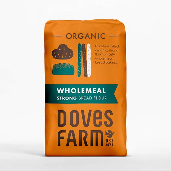 Doves Farm Organic Strong Wholemeal Bread Flour 1.5kg