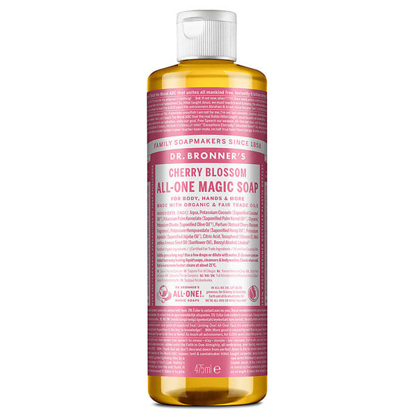 Dr. Bronners Cherry Blossom  All-One Magic Soap