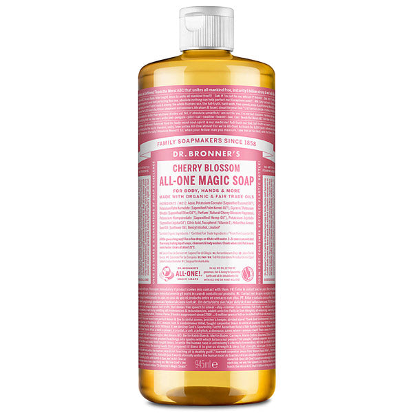 Dr. Bronners Cherry Blossom  All-One Magic Soap