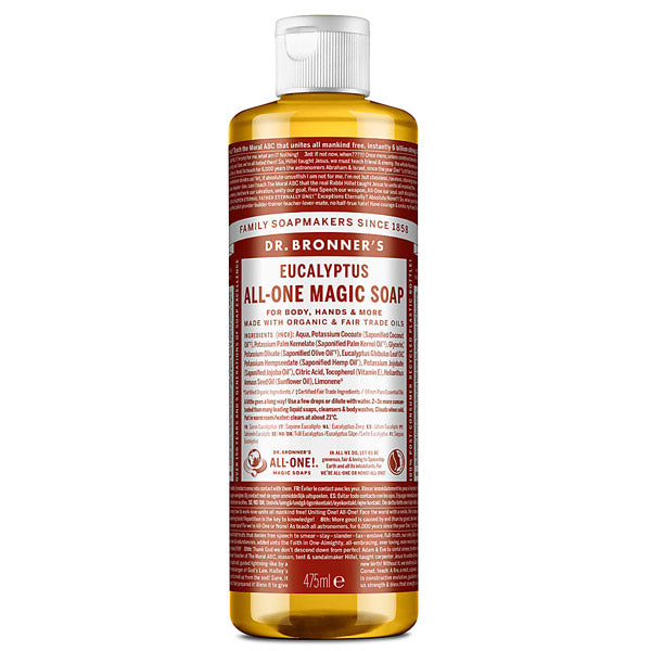 Dr Bronner Liquid Soap Eucalyptus 473ml
