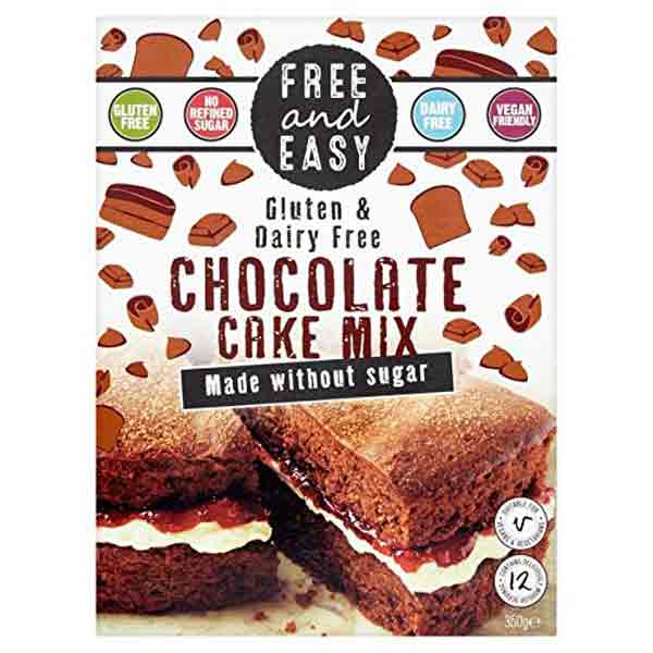 Free and Easy Chocolate Cake Mix 350g