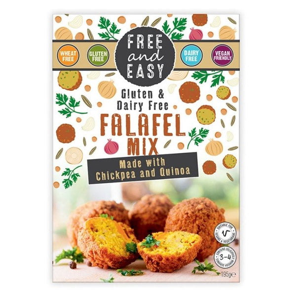 Free and Easy Falafel Mix  gluten & dairy free 195g