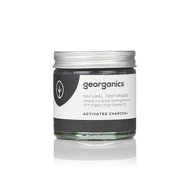 Georganics Activated Charcoal Natural Toothpaste 60ml