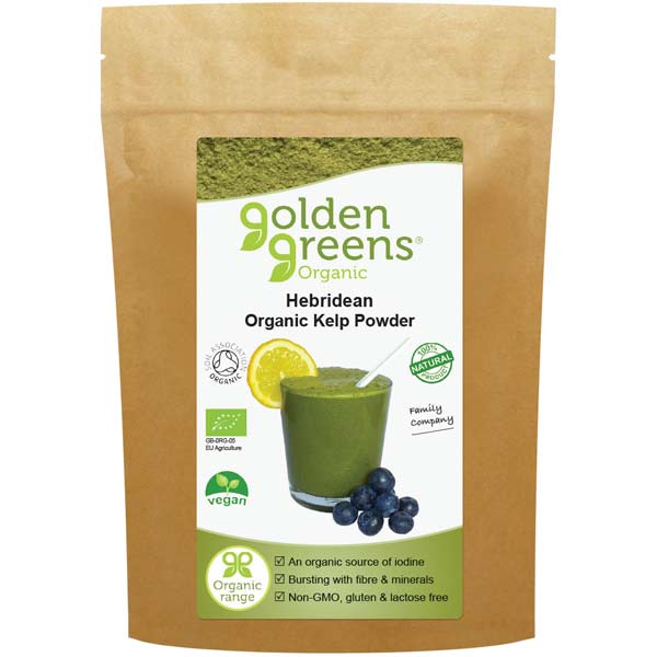 Golden Greens Organic Hebridean Kelp Powder 100g