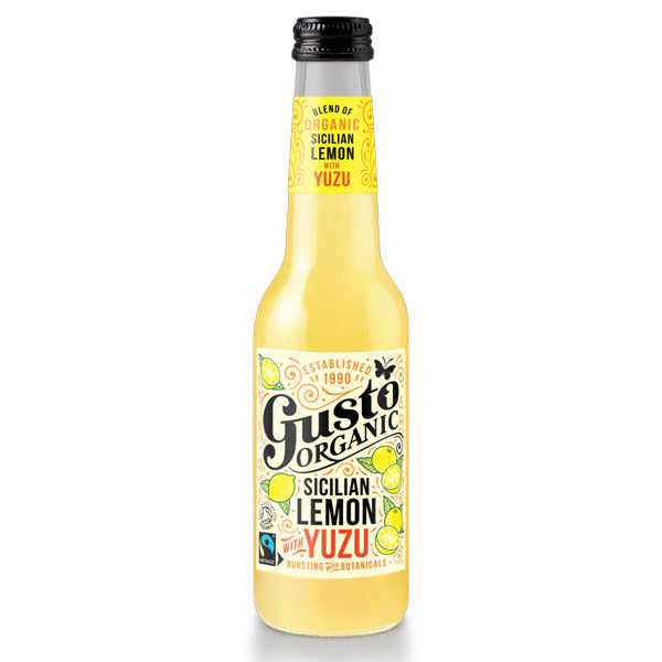 Gusto Organic Sicilian Lemon Yuzu 275ml