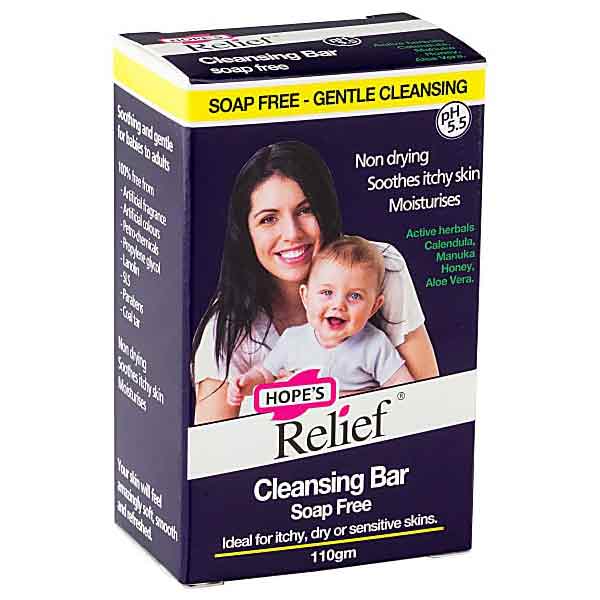 Hopes Relief Cleansing Soap Free Bar 110g