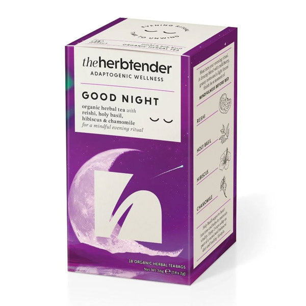 The Herbtender Good Night 18 Organic Teabags